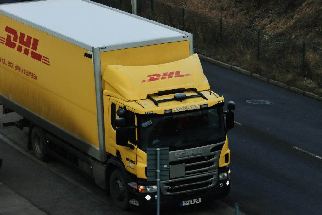 Big DHL Truck